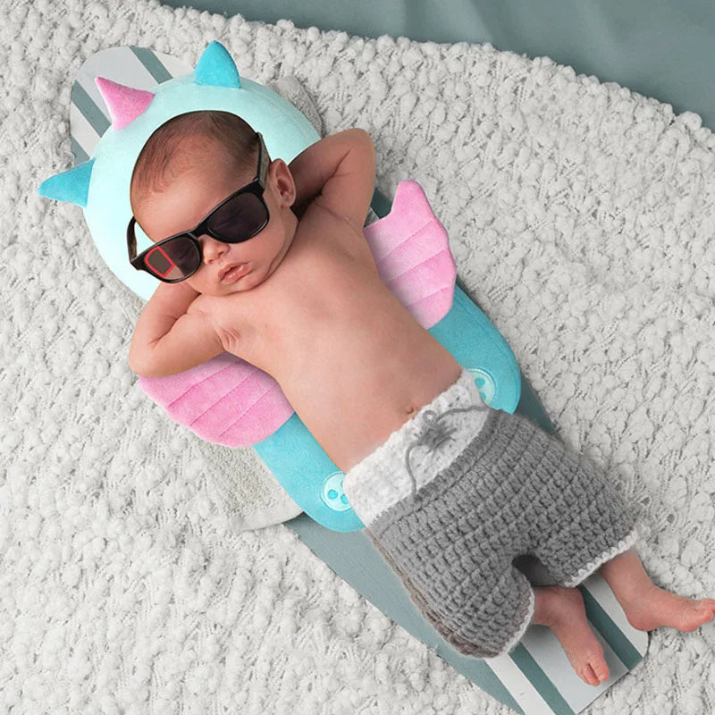 Cuscino per Zaino Con Protezione per La Testa Del Bambino 