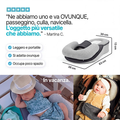 Nortenza — Fino a 5 Ore di Sonno Filato Sistema Comfort 15°