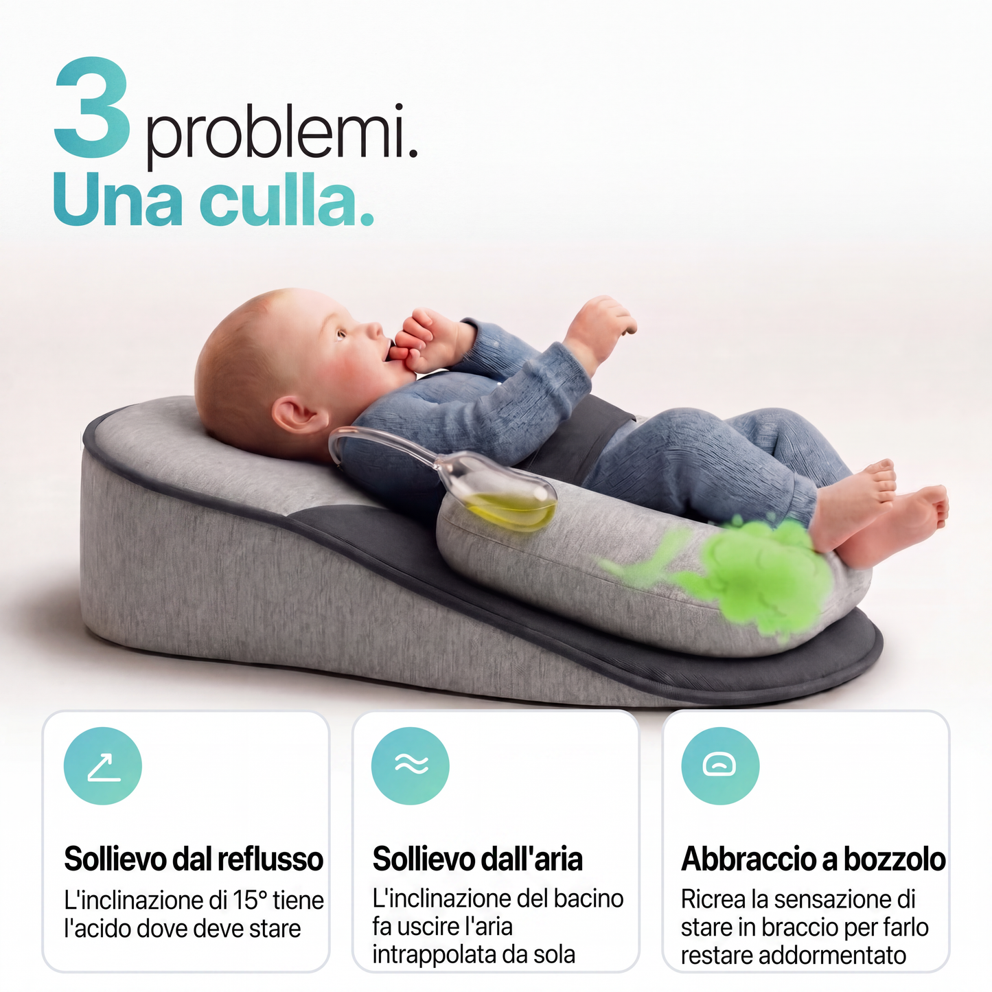 Nortenza — Fino a 5 Ore di Sonno Filato Sistema Comfort 15°