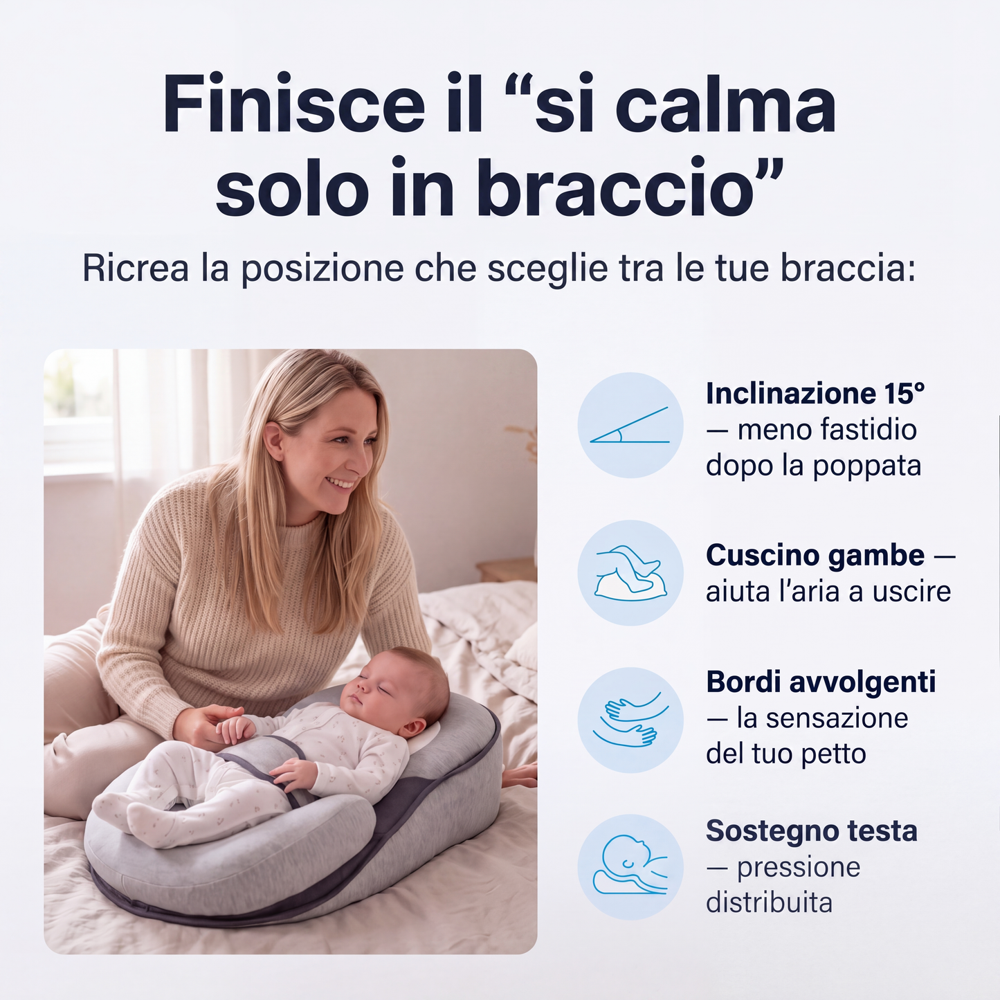 Nortenza — Fino a 5 Ore di Sonno Filato Sistema Comfort 15°